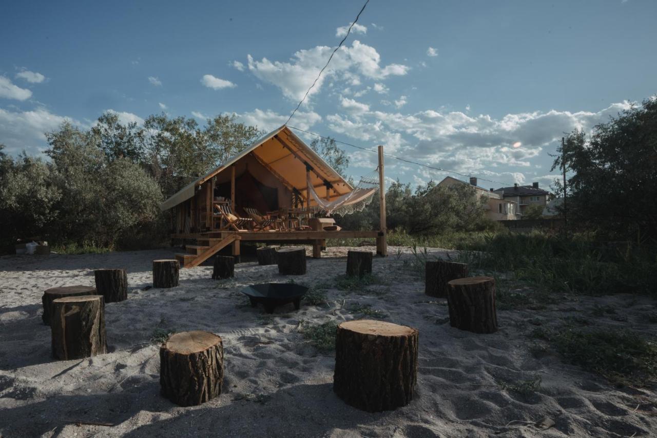 Glamping Mandra Hotell Zatoka Exteriör bild