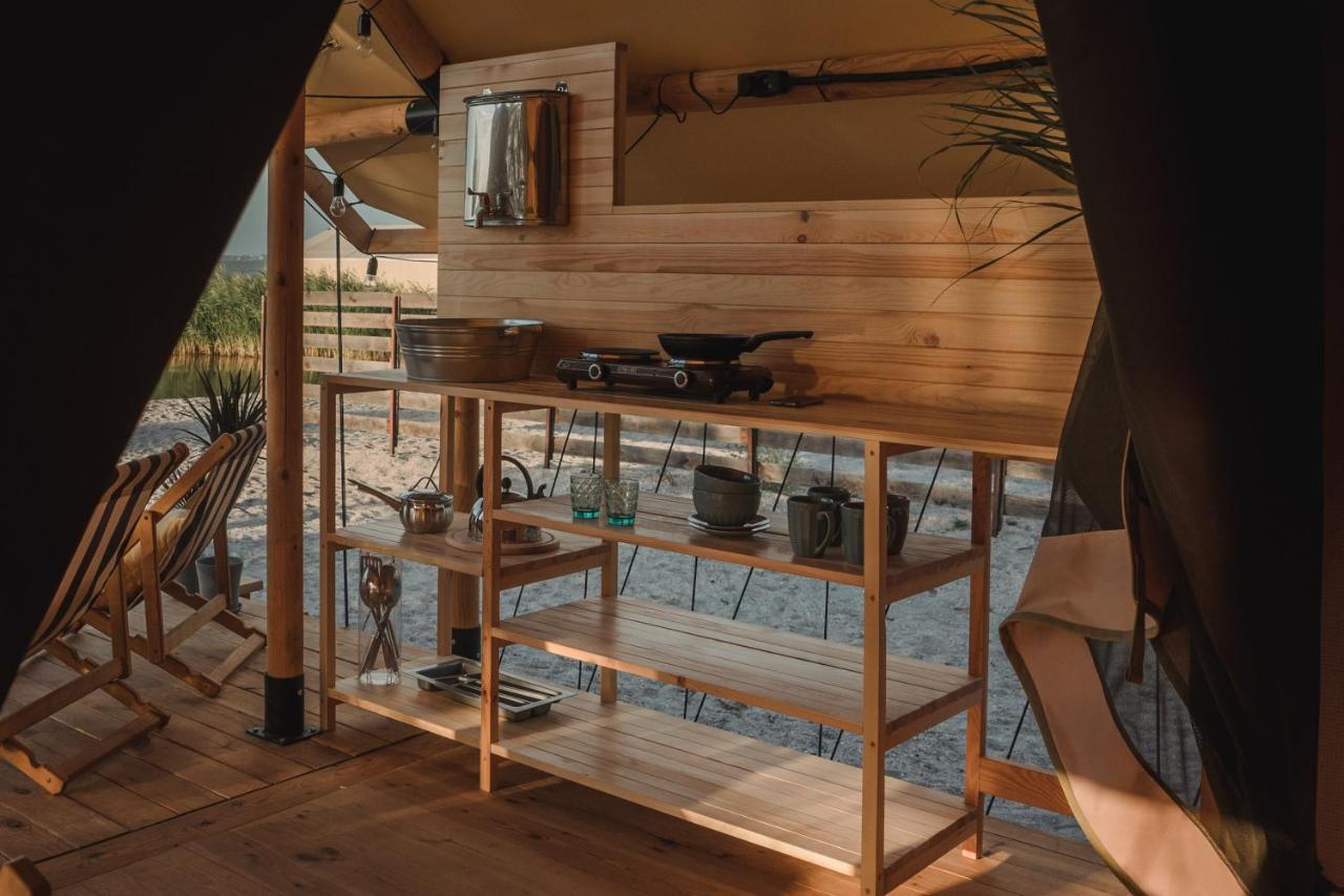 Glamping Mandra Hotell Zatoka Exteriör bild